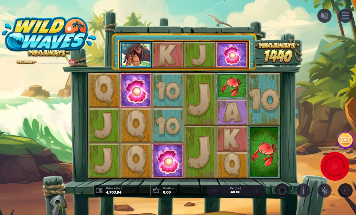 Wild Waves Megaways Slot